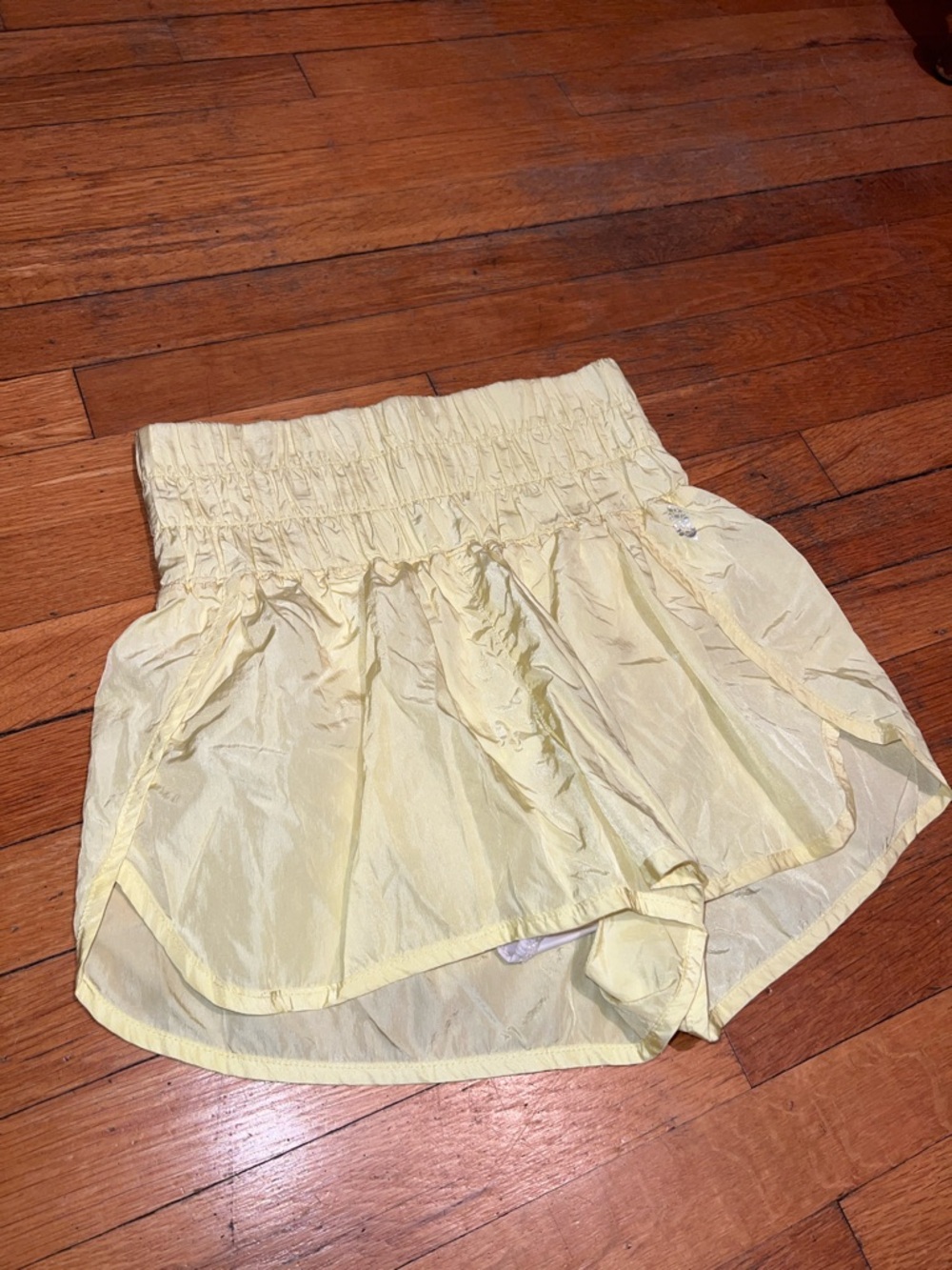 FP Movement by Free People Neon Lemon Athletic Shorts - Picture 3 of 12